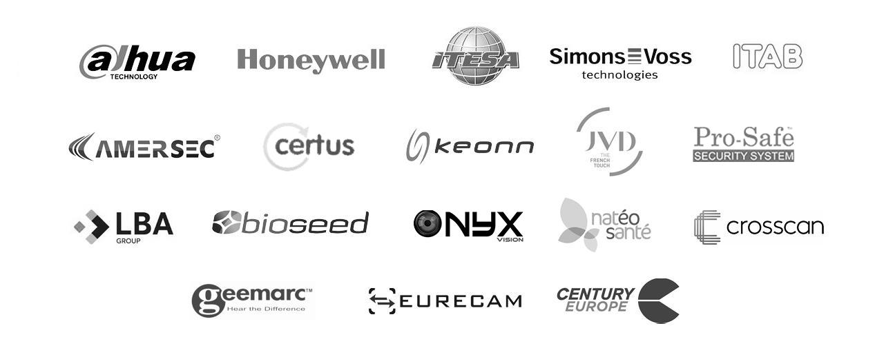 Logos des partenaires industriels TANDEM